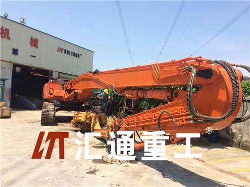 挖掘機(jī)打樁臂改裝能維修嗎？